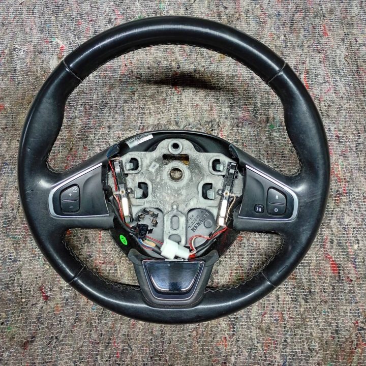 РУЛЬ КОЖА МУЛЬТИФУНКЦИОНАЛЬНАЯ RENAULT CAPTUR CLIO IV РЕСТАЙЛИНГ 484000110R, фото 1