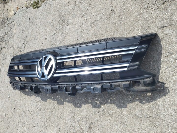Решетка радиатора VW Tiguan I 1 РЕСТАЙЛИНГ 5N 5N0 2011-2016 5N0853653E, фото 3