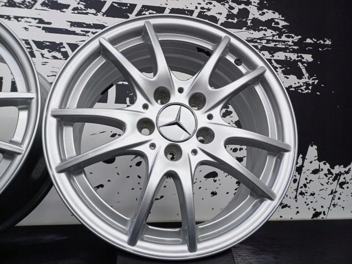 4× Литой диск Mercedes-Benz OE 6.5" x 16" 5x112 ET 49, фото 5