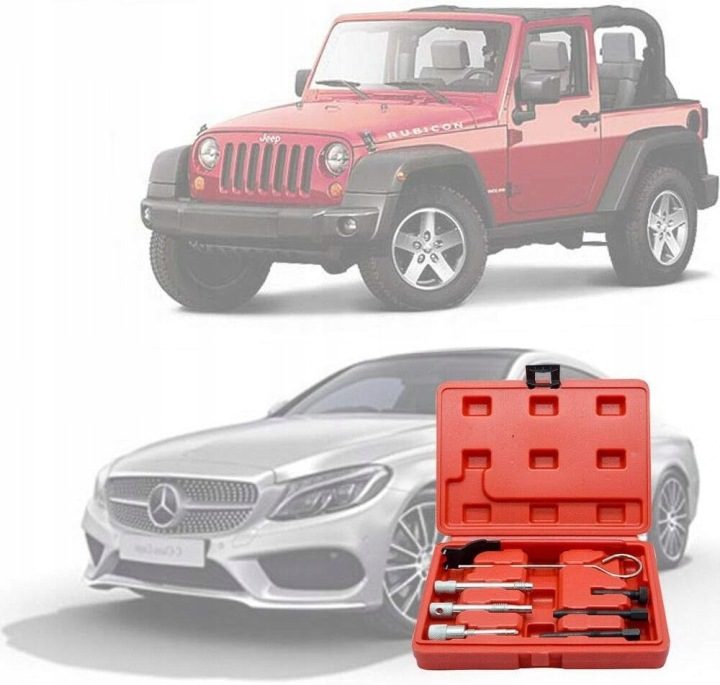 Комплект инструментов для регулировки распредвала и блокировки вала для Jeep M1708, фото 3