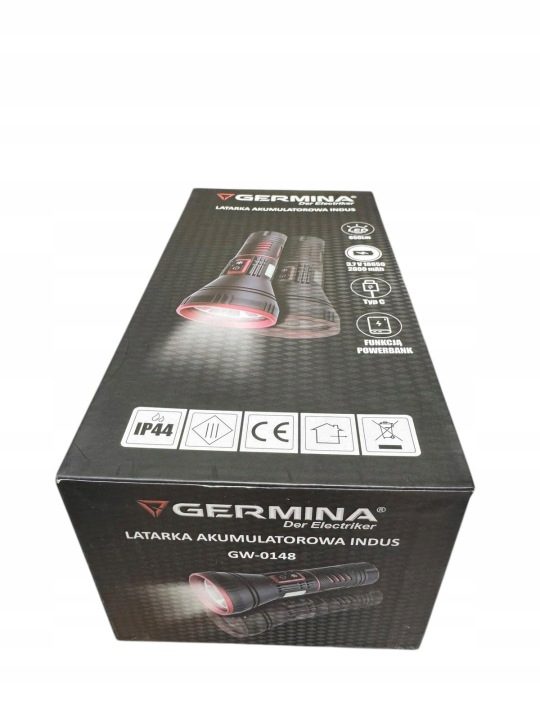 Фонарик классический Germina 650 lm LED, фото 4