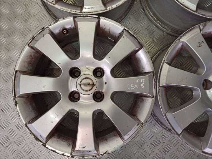 4× Литой диск Opel OE 6.5" x 15" 4x100, фото 5