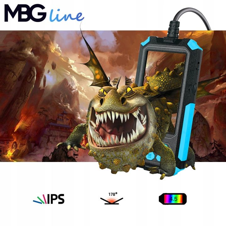 Инспекционная камера MBG LINE P50 5m DUO 9Led 2xFULL HD, фото 11