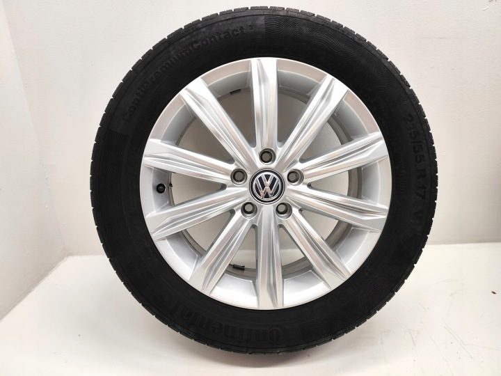 VW TOURAN КОЛЕСА ЛИТЫЕ ДИСКИ 17" 5TA601025D 215/55 R17 КОМПЛЕКТ, фото 2