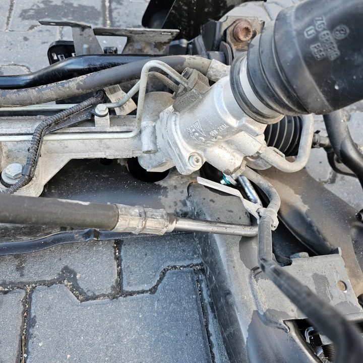 VW T5 РЕСТАЙЛИНГ рулевая рейка, фото 3