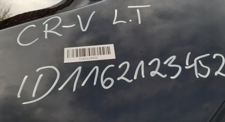 Honda CR-V IV 12- четверть крыло левое заднее B580, фото 8
