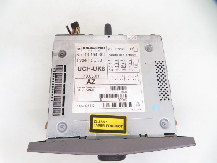 МАГНИТОЛА CD30 OPEL ASTRA III H 13154304 7643103310 13111165, фото 11
