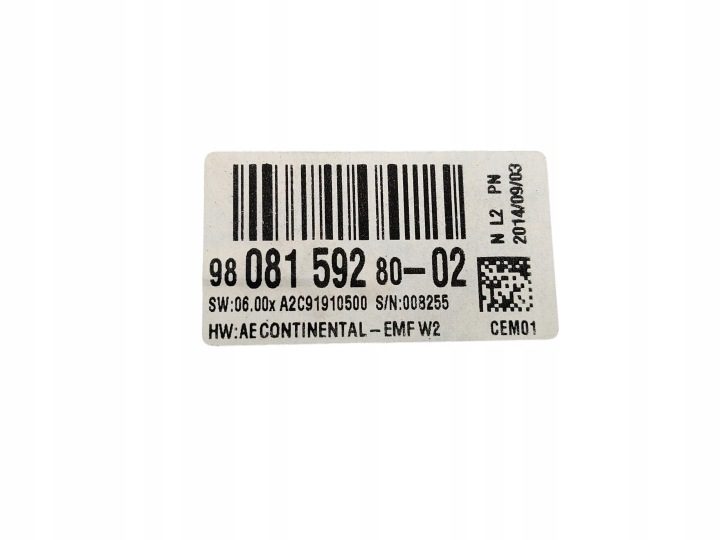 ДИСПЛЕЙ МАГНИТОЛЫ НАВИГАЦИИ GPS PEUGEOT 508 I 9808159280, фото 3