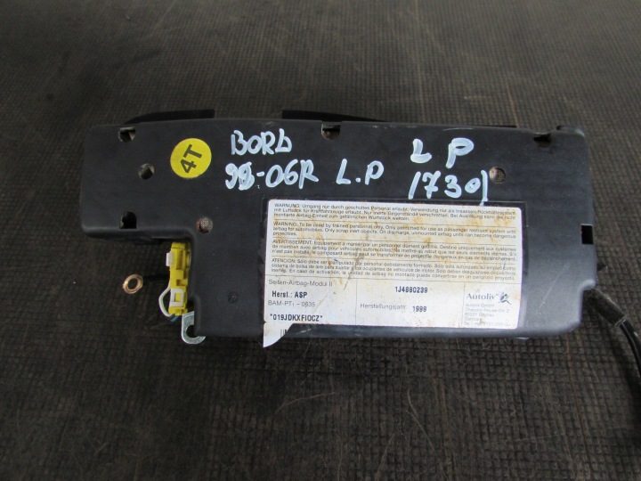Подушка безопасности сиденья левая передняя VW Bora 99-06r, фото 3