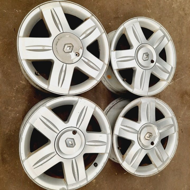 4× Литой диск Renault OE 8200109001 7.0" x 16" 4x100 ET 48,5, фото 1