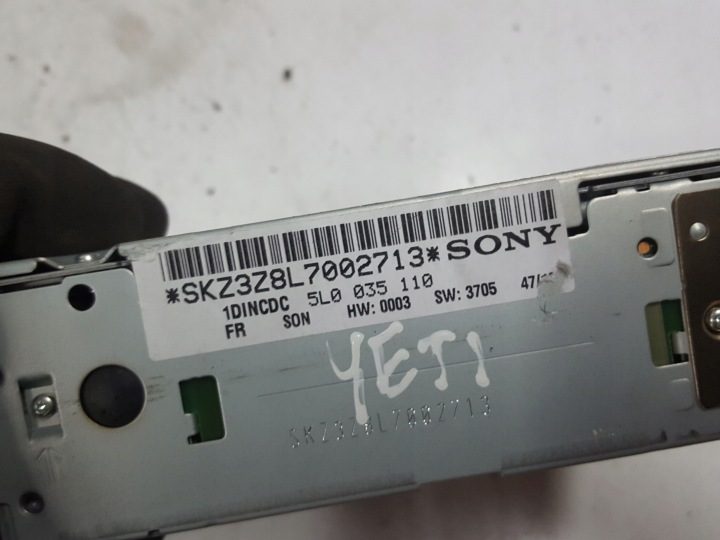 SKODA YETI 5L 09-12r CD-ЧЕЙНДЖЕР 5L0035110, фото 2