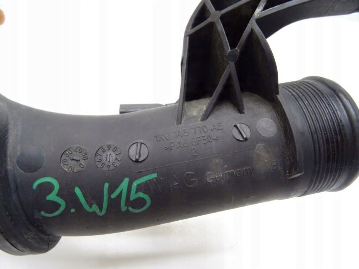 ТРУБКА ШЛАНГ INERCOOLERA VW GOLF VI AUDI A3 8P LEON II 1K0145770AE, фото 7