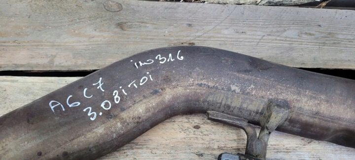 A6 C7 4G труба Elestyczna выпускная сетка 3.0 Biturbo A7 4G, фото 4