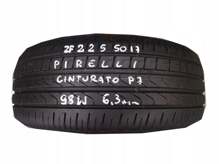 Шина летняя Pirelli Cinturato P7 225/50R17 98 Вт усилитель (XL), фото 1