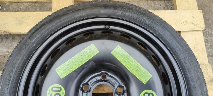 ДОКАТКА ЗАПАСКА AUDI A4 B8 A5 8T 125/70 4J R19 5X112 8K0601027D, фото 4
