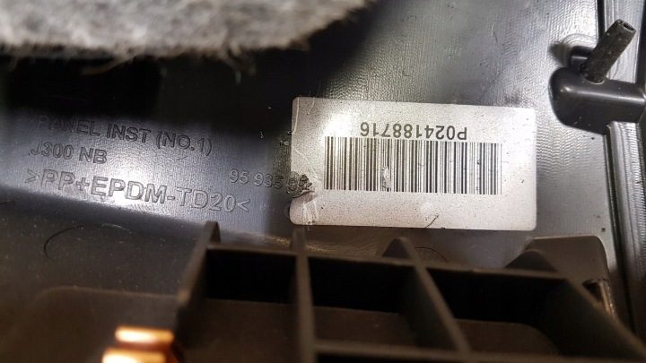 ТОРПЕДО КОНСОЛЬ CHEVROLET CRUZE РЕСТАЙЛИНГ, фото 4