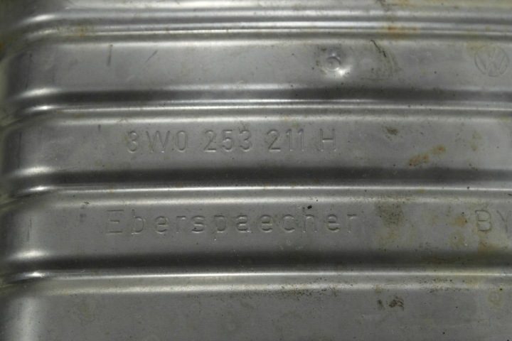 AUDI A4 B9 8W 45TFSI 2.0 TFSI ВЫХЛОПНАЯ СИСТЕМА ГЛУШИТЕЛЬ СРЕДНИЙ 8W0253211H, фото 2
