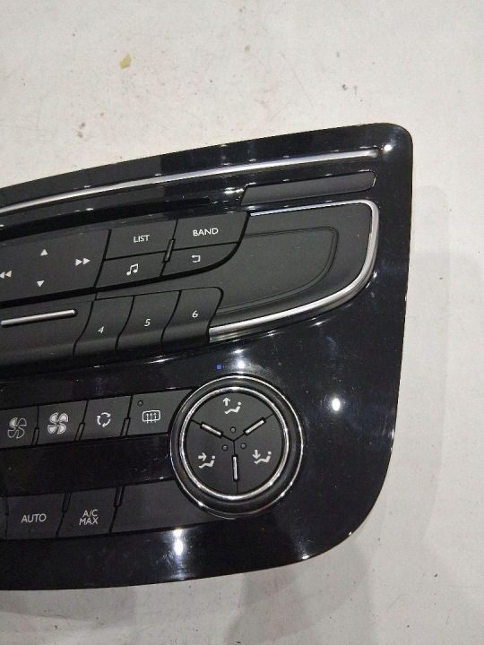 ПАНЕЛЬ УПРАВЛЕНИЯ МАГНИТОЛЫ КОНДИЦИОНЕРА PEUGEOT 508 98023793XZ, фото 3