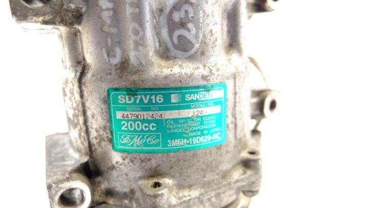Ford C-MAX MK1 2.0 TDCI насос компрессор кондиционера 3M5H-19D629-HB, фото 6