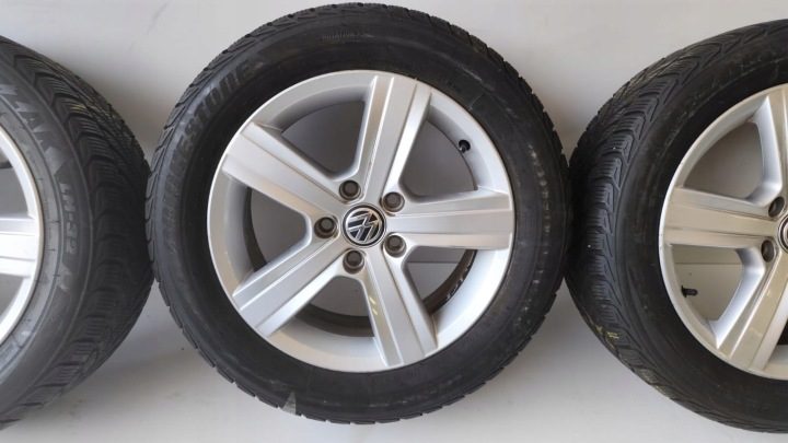 VW GOLF VII 5G0 КОЛЕСА ДИСКИ 5G0601025 BH 6.5JX16 ET46, фото 3