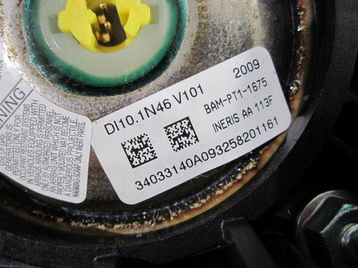 FORD FIESTA MK7 VII Подушка безопасности водителя 8V51-A042B85-AGW, фото 4