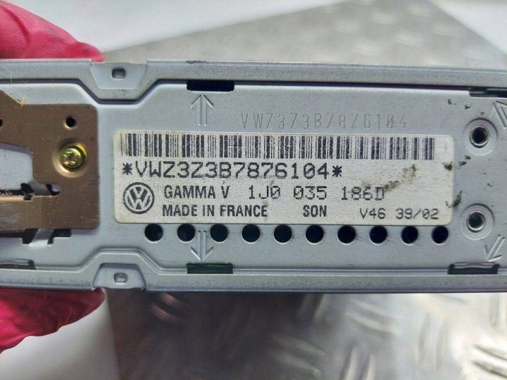 МАГНИТОЛА КАССЕТА GAMMA VW GOLF IV PASSAT B5 1J0035186D, фото 6