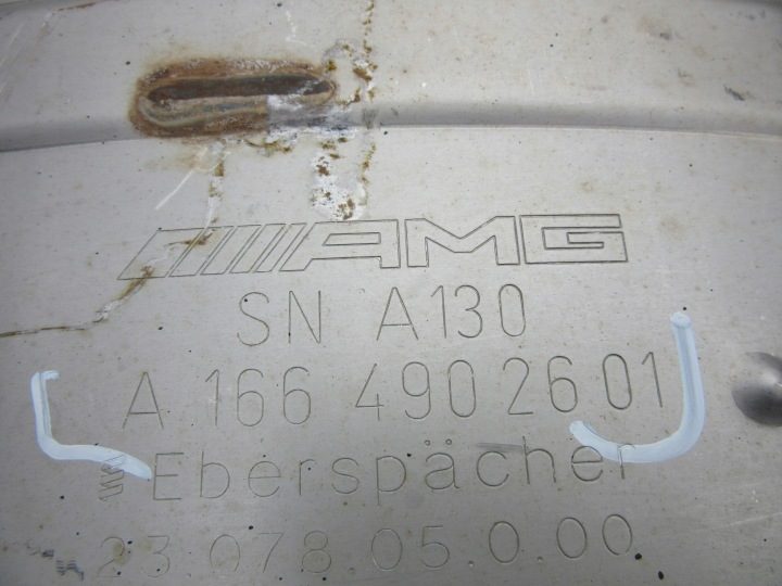 Mercedes-Benz ML W166 2015 Глушитель в сборе A1664902601, фото 10