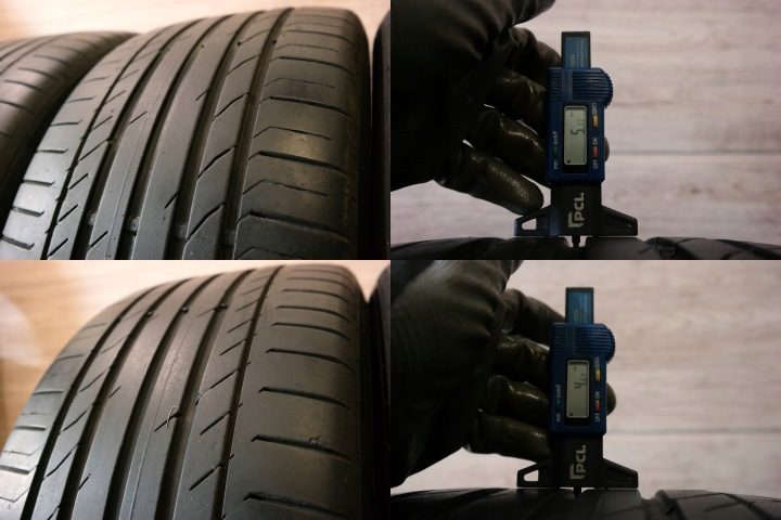 21'' VW Touareg 760 Черный Оригинал R-LINE Continental 285/40 ЛЕТО 5x112, фото 13