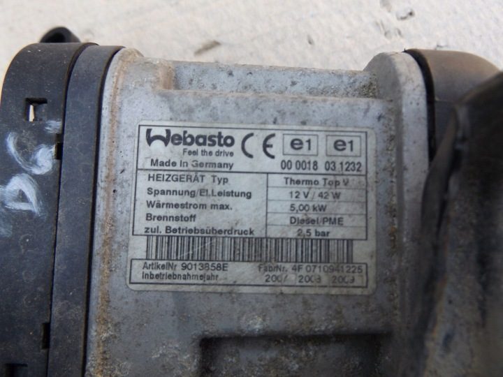 Webasto Thermo Top V VW Passat B6 3C0815065J, фото 8