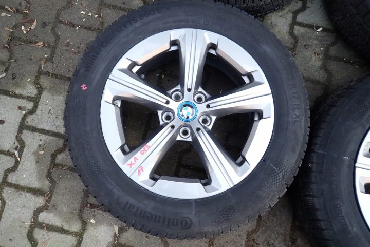 КОЛЕСА ДИСКИ ШИНЫ BMW X1 U11 205/65/17 CONTINENTAL ЗИМА 2024, фото 2