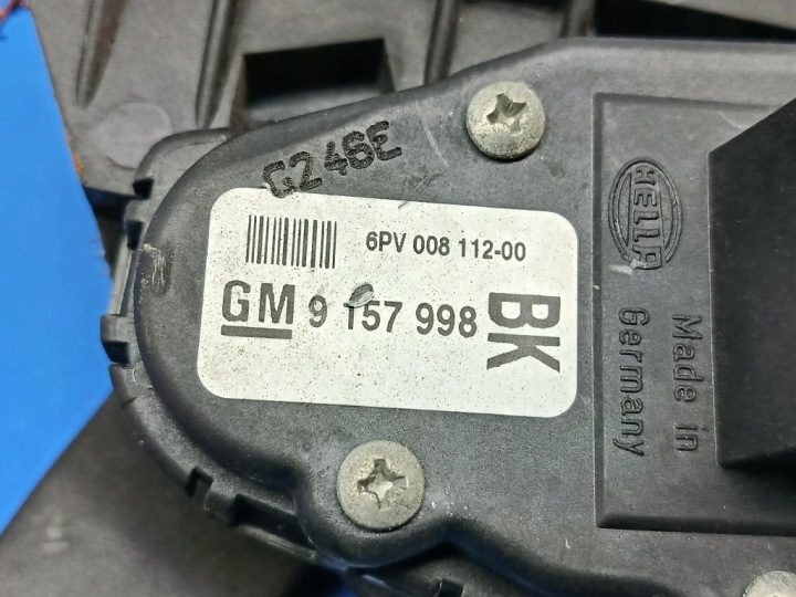 OPEL ASTRA H III GTC 1.9CDTI ПЕДАЛЬ ГАЗА ПОТЕНЦИОМЕТР 9157998BK, фото 4