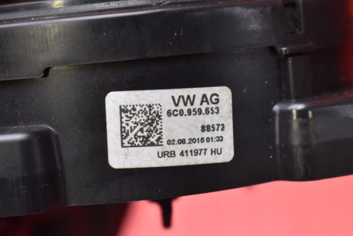 Шлейф Airbag шлейф подрулевой 6C0959653 Skoda Rapid 1 I 12-17, фото 9