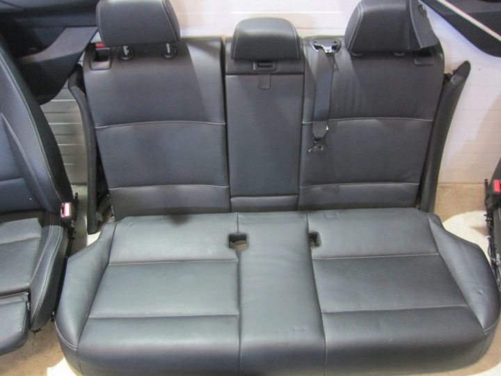 BMW X3 F25 СИДЕНЬЯ ДИВАН ОБШИВКИ КОЖА NEVADA ЧЕРНАЯ SPORT 52107140451, фото 2