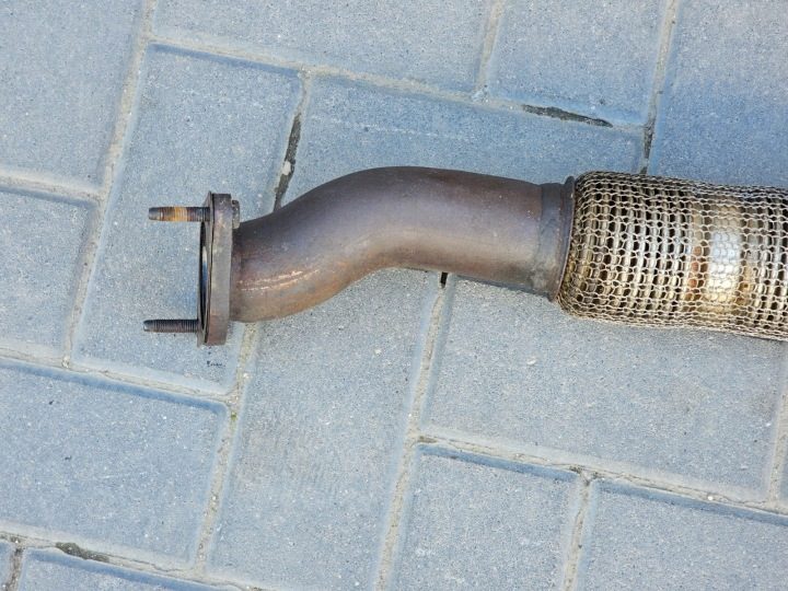Jeep Compass II РЕСТАЙЛИНГ 21- Труба Гофра глушителя Выхлопа 2.4B США, фото 2