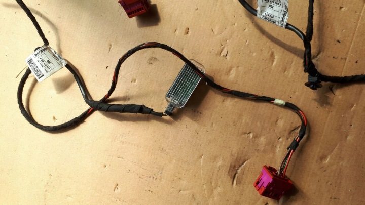 A6 C7 4G жгут проводки сиденья фонаря LED A7 4G, фото 3