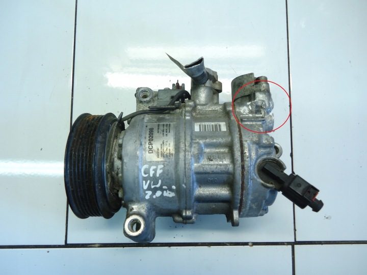 VW AUDI SEAT 2.0TDI 2.0TDI CFF КОМПРЕССОР КОНДИЦИОНЕРА DCP02098 437100-8030, фото 1