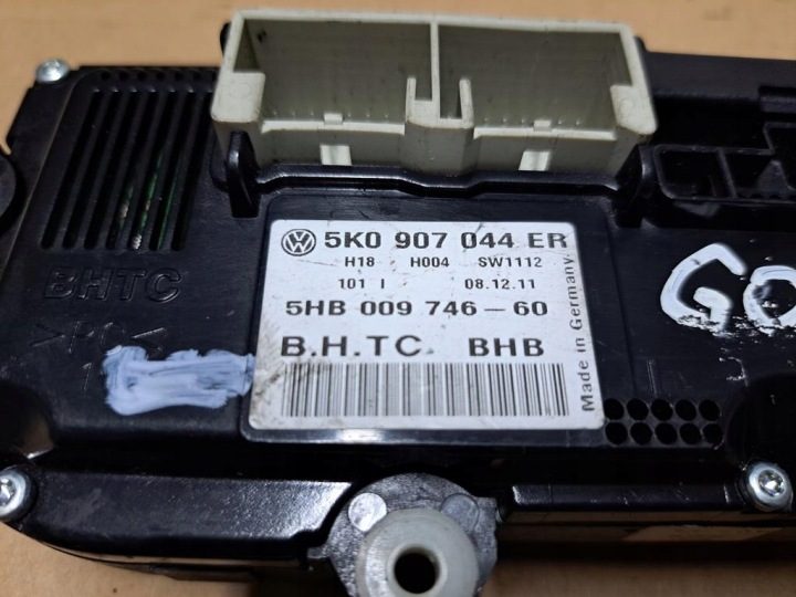 ПАНЕЛЬ УПРАВЛЕНИЯ ОБДУВА КОНДИЦИОНЕРА VW GOLF VI 5K0907044ER (1), фото 3