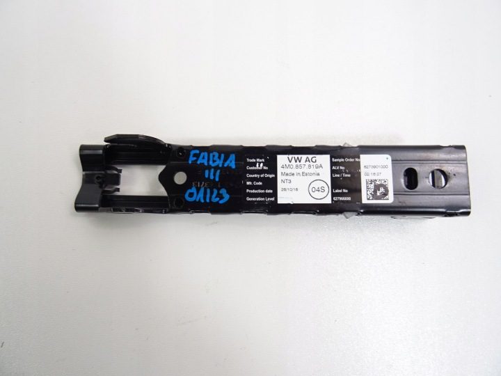 РЕГУЛИРОВКА ПОЛЗУНОК РЕМНЯ 4M0857819A AUDI VW SKODA, фото 5