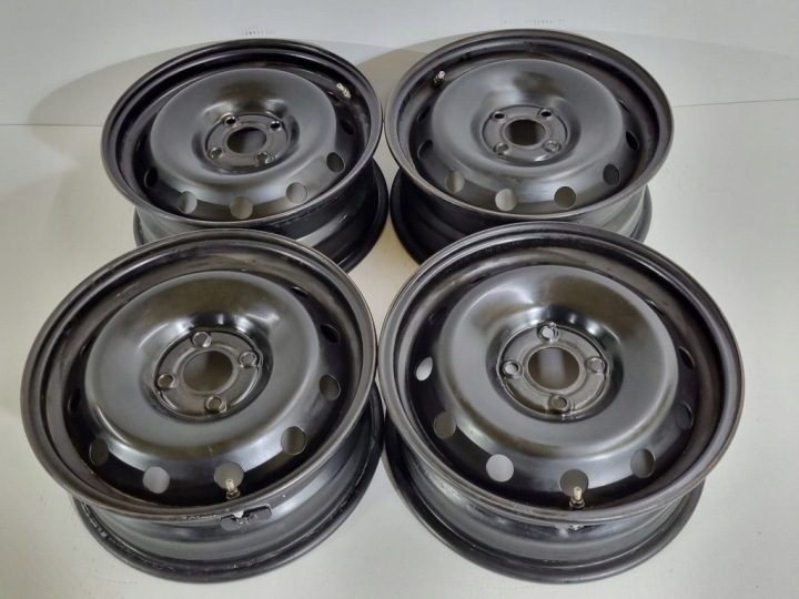 4× Штампованный диск Renault OE 6.0" x 15" 4x100 ET 50, фото 5