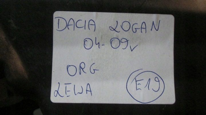 Фара левая европа оригинал Dacia Logan 04-09R, фото 4