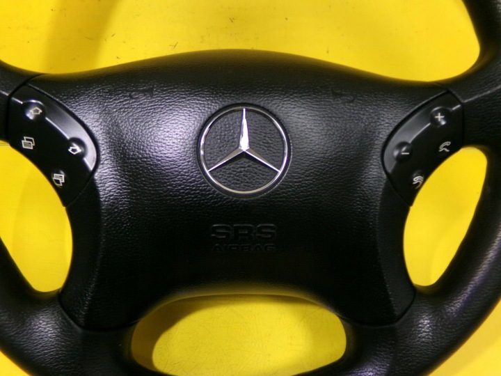 РУЛЬ С ПОДУШКОЙ МУЛЬТИФУНКЦИОНАЛЬНЫЙ MERCEDES-BENZ C W203 A2034600803 NR172, фото 3