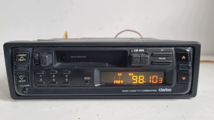Автомагнитола Nissan Магнитола clarion cr605 винтажная Nissan Suzuki 2-DIN, фото 1