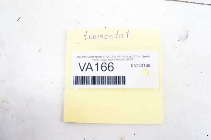 VA166 Maserati Quattroporte VI 3.0 i Twin Турбо Термостат 21/325/11A, фото 6