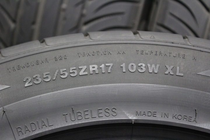 4× Шина летняя Kumho Ecsta HS51 235/55R17 103 Вт усилитель (XL), фото 11