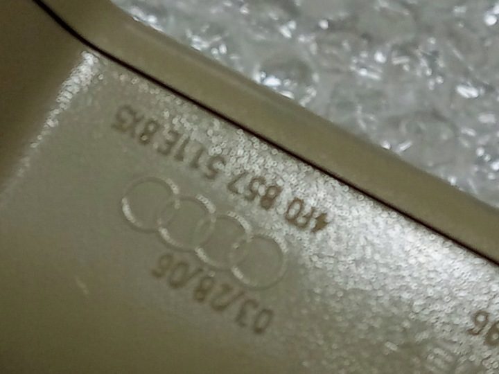 AUDI A4 B7 AVANT ЗЕРКАЛО ЗАДНЕГО ВИДА ВНУТРЕННЕЕ С АВТОЗАТЕМНЕНИЕМ БЕЖЕВОЕ 4F0857511E, фото 2
