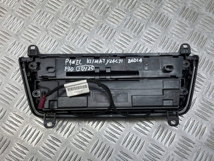 BMW OE 3' F30 F31 ПАНЕЛЬ ЭКСПЛУАТАЦИИ КОНДИЦИОНЕРА МАГНИТОЛЫ С ПОДОГРЕВОМ СИДЕНЬЯ, фото 8