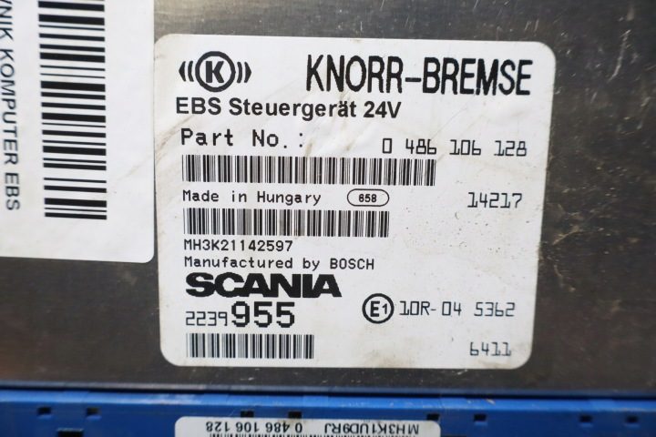 ЭБУ EBS SCANIA R410, фото 4