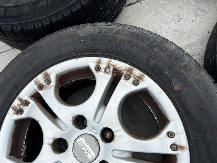 КОЛЕСА ДИСКИ ШИНЫ ЗИМНИЕ ЛЕТНИЕ VW VOLKSWAGEN TRANSPORTER T4 195/70 R15, фото 3