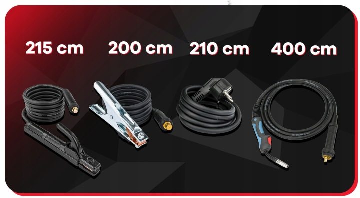 Полуавтомат сварочный MIG/MAG, MMA, TIG красный Technic 30-250 A 230 в, фото 10