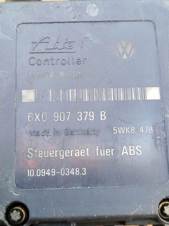 Насос ABS Volkswagen Polo 1.4 TDI 99 г. 6X0614117 6X0907379B, фото 7